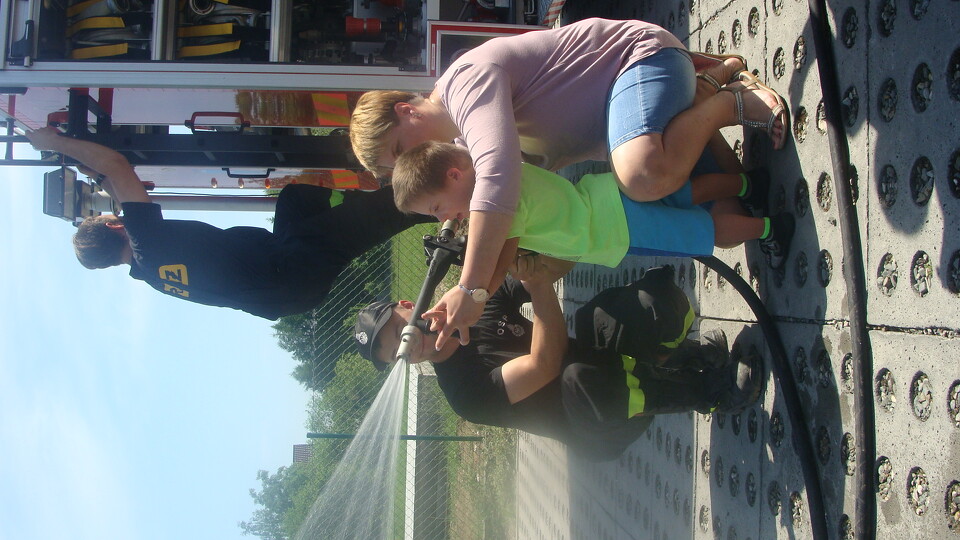 Wizyta Państwowej Straży Pożarnej z Myślenic