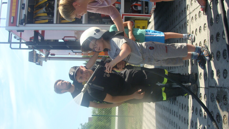 Wizyta Państwowej Straży Pożarnej z Myślenic