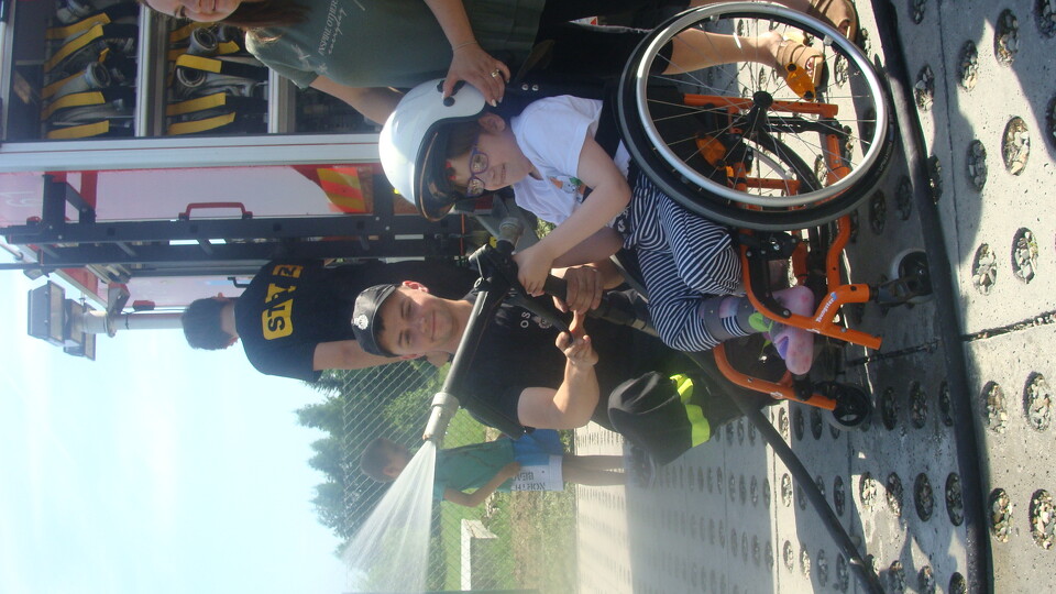 Wizyta Państwowej Straży Pożarnej z Myślenic