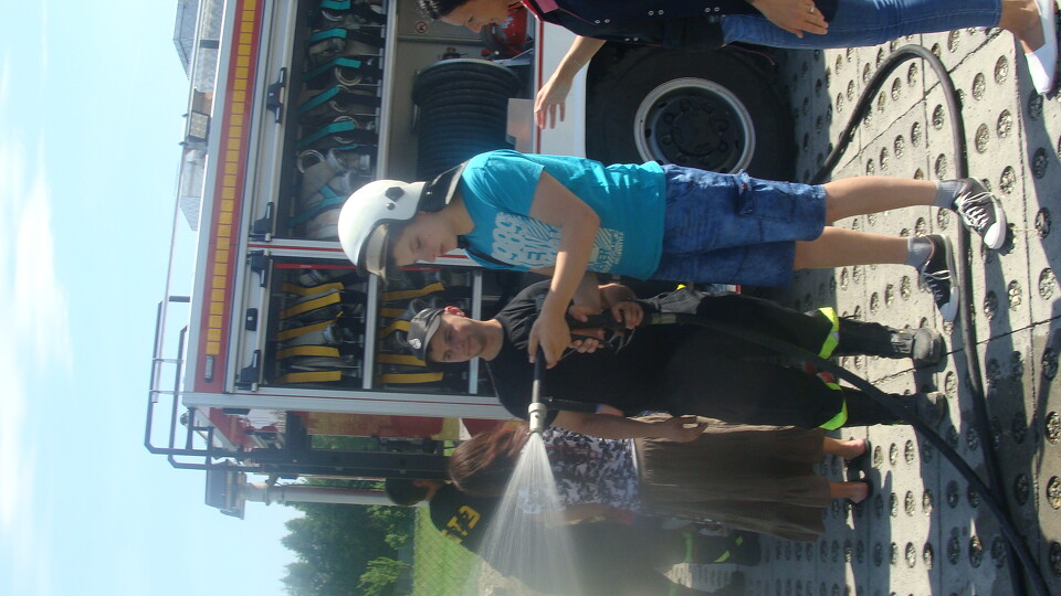 Wizyta Państwowej Straży Pożarnej z Myślenic