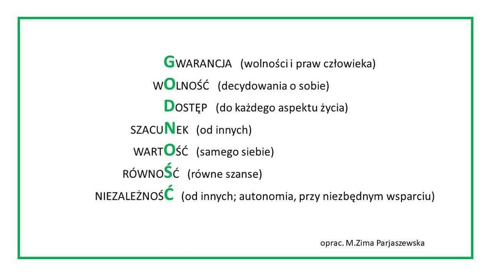 Dzień Godności Osób z Niepełnosprawnością Intelektualną