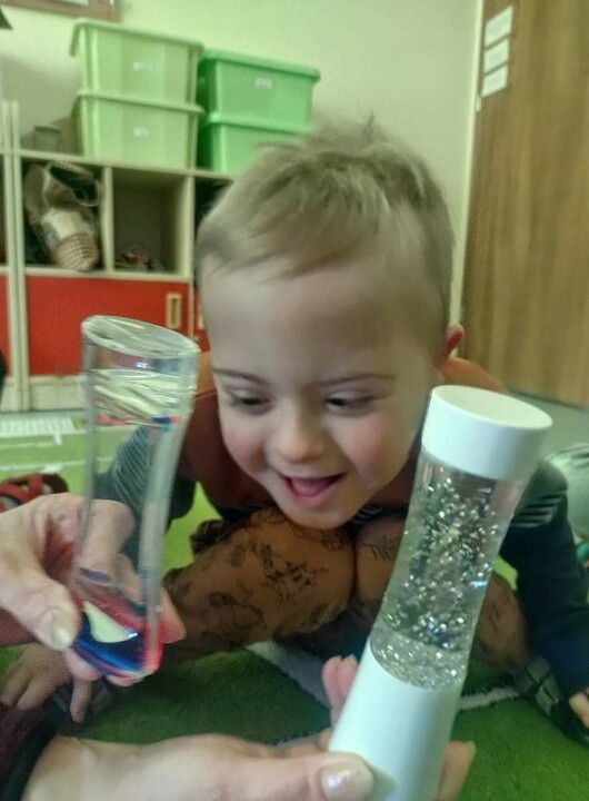 Przenośne Zestawy stymulujące Percepcję Wzrokową, Słuchową i dotykową.