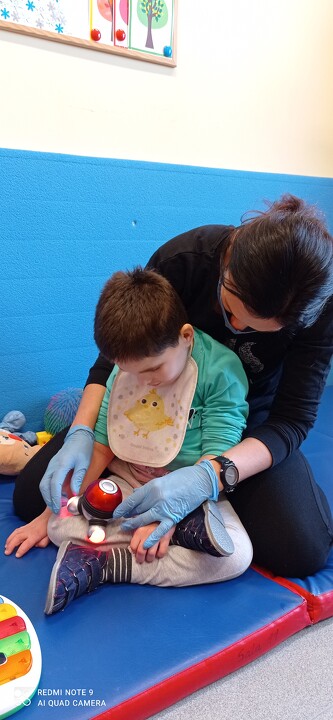 Przenośne Zestawy stymulujące Percepcję Wzrokową, Słuchową i dotykową.