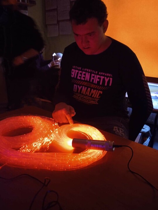 Przenośne Zestawy stymulujące Percepcję Wzrokową, Słuchową i dotykową.