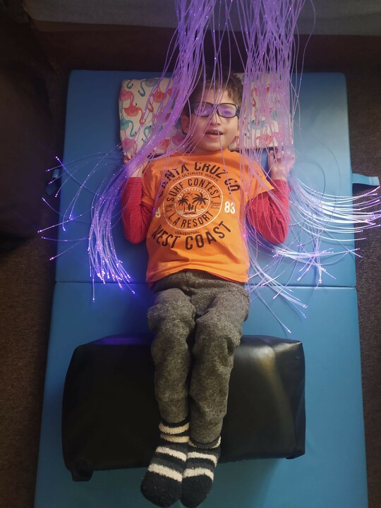 Przenośne Zestawy stymulujące Percepcję Wzrokową, Słuchową i dotykową.