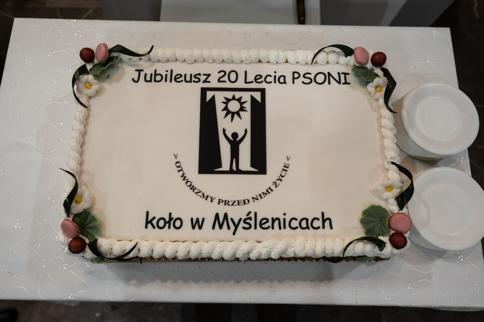 Gala Jubileuszowa 20 lecia PSONI Koło w Myślenicach - Fotorelacja