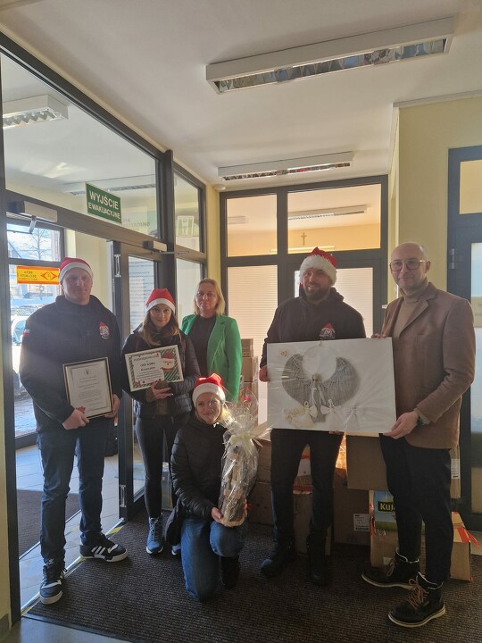 Zbiórka Mikołajkowa - OSP Krzeczów