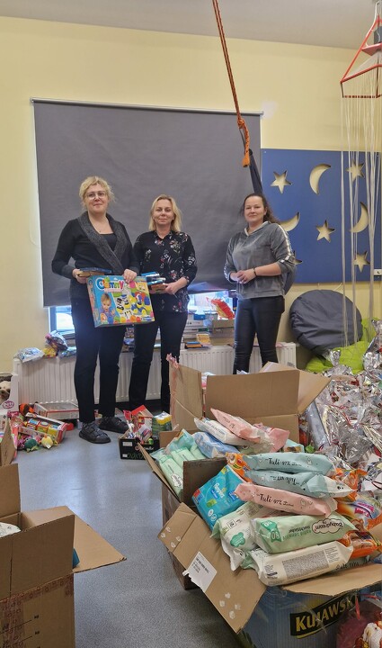 Zbiórka Mikołajkowa - OSP Krzeczów