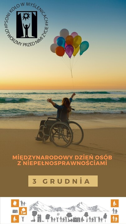3 grudnia – Międzynarodowy Dzień Osób z Niepełnosprawnościami